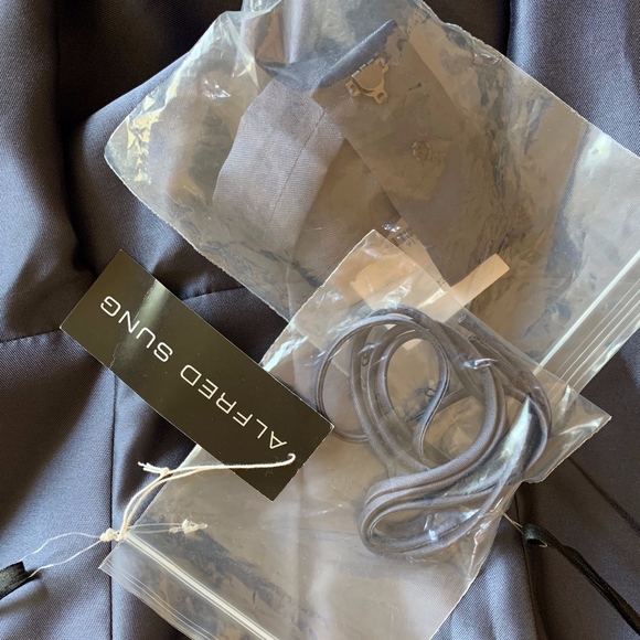 NWT! Alfred Sung Strapless High/Low Gown - Picture 4 of 6